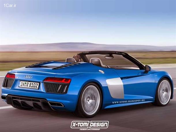 X-Tomi و آئودی R8 Spyder